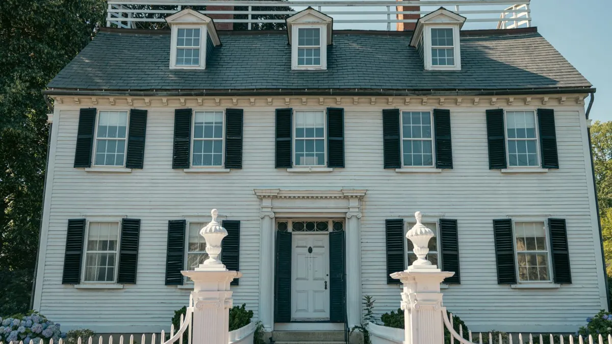 Colonial home with dormers in Salem, Massachusetts, the kind of roof SEO for roofers in Massachusetts helps contractors win