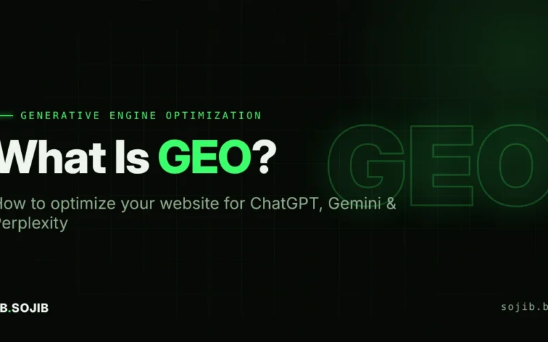 What Is GEO? How to Optimize Your Website for ChatGPT, Gemini and Perplexity